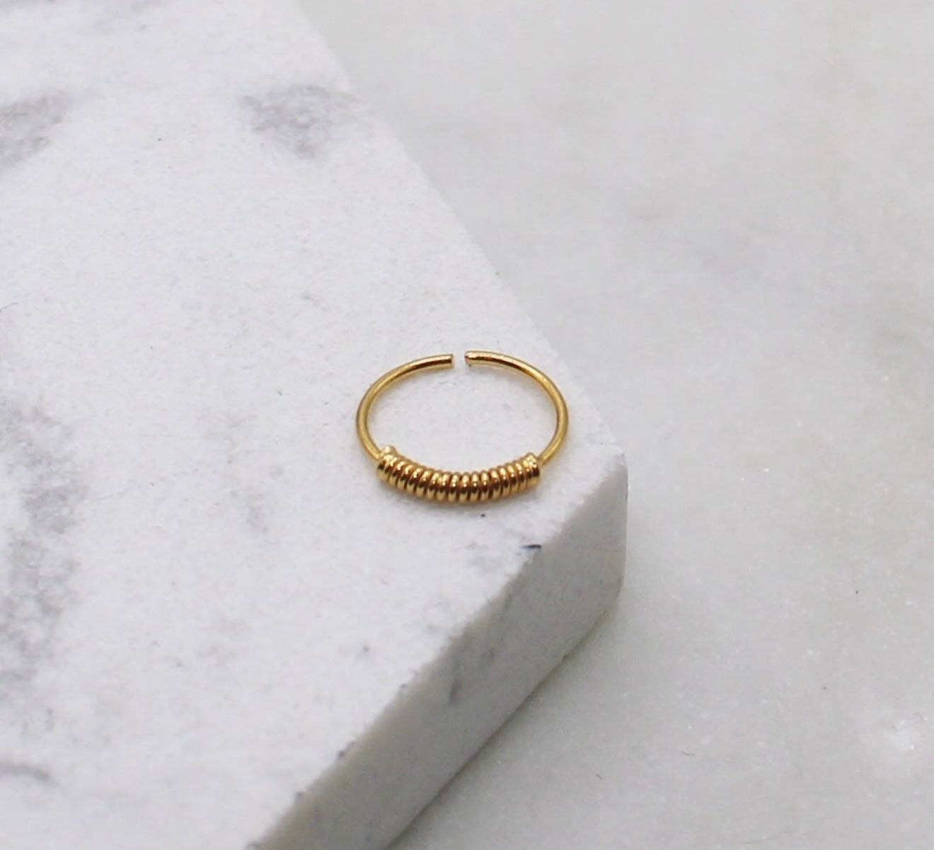 Spiral Nose Ring