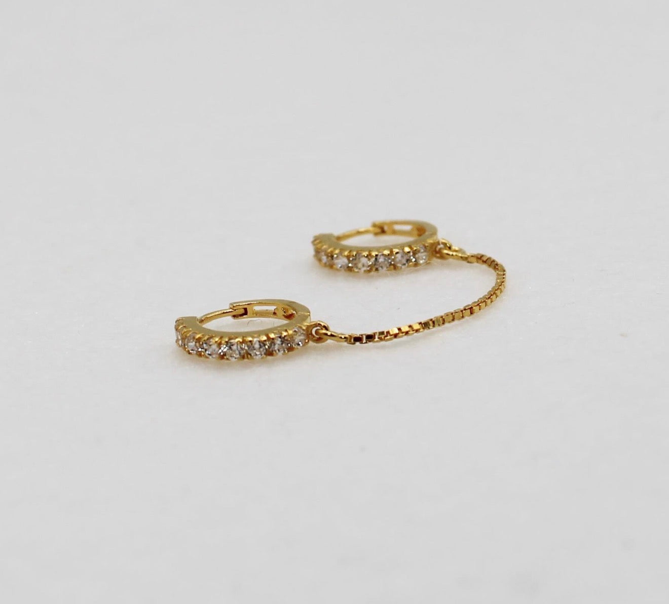 Chain With Double Hoop | 18carat