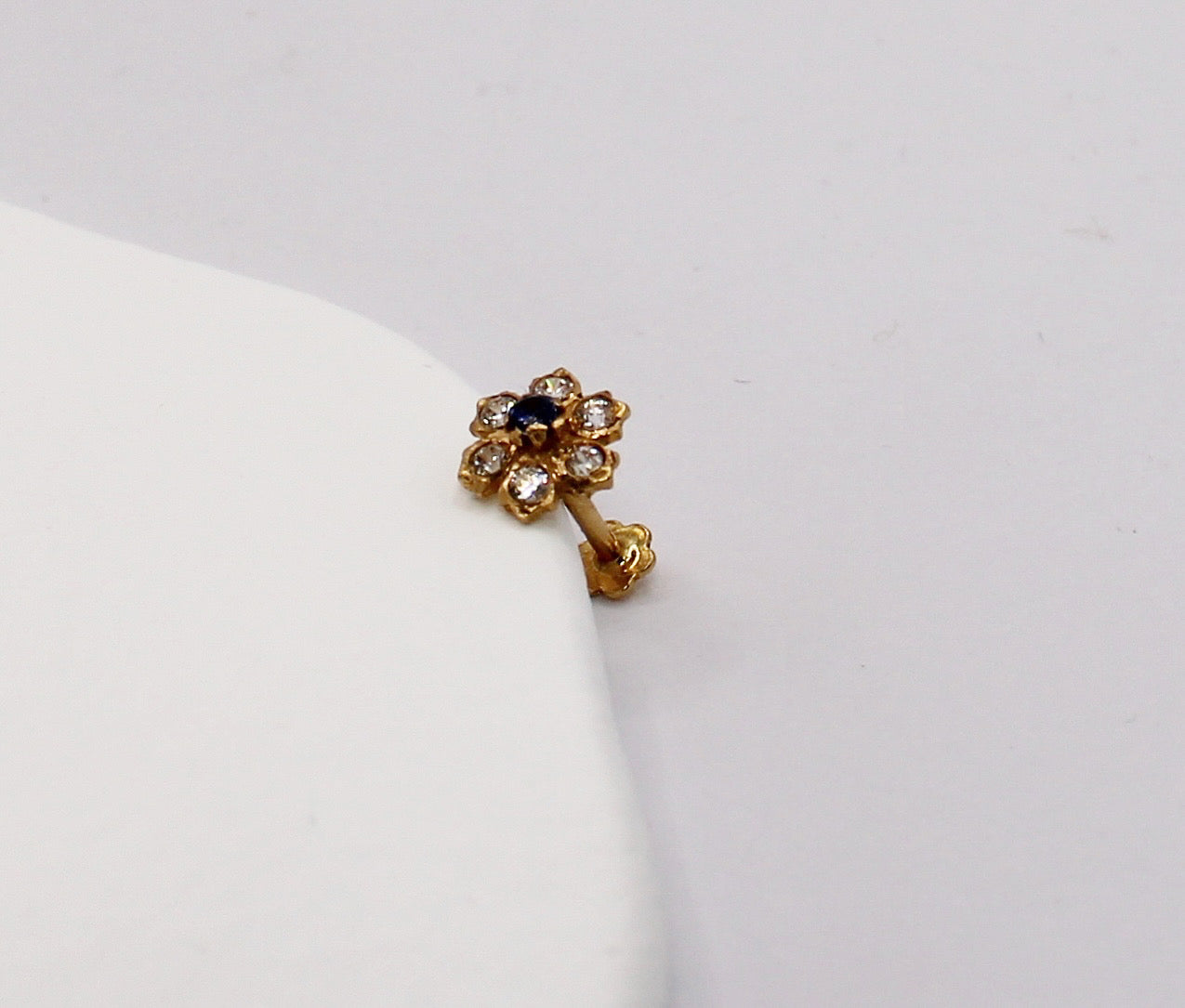 Purpley-blue Stud | 22carat