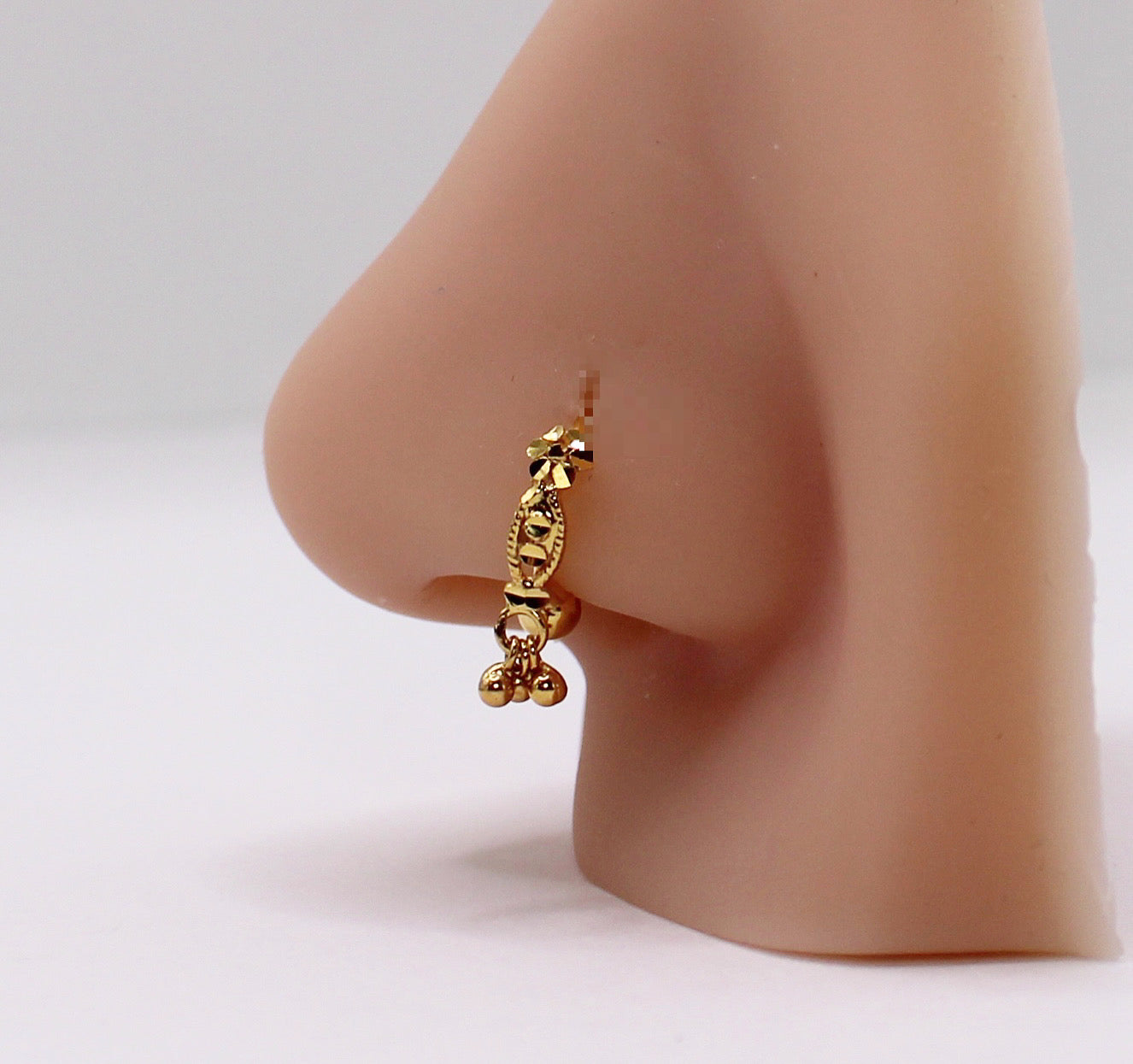 Gold Detailed Hoop