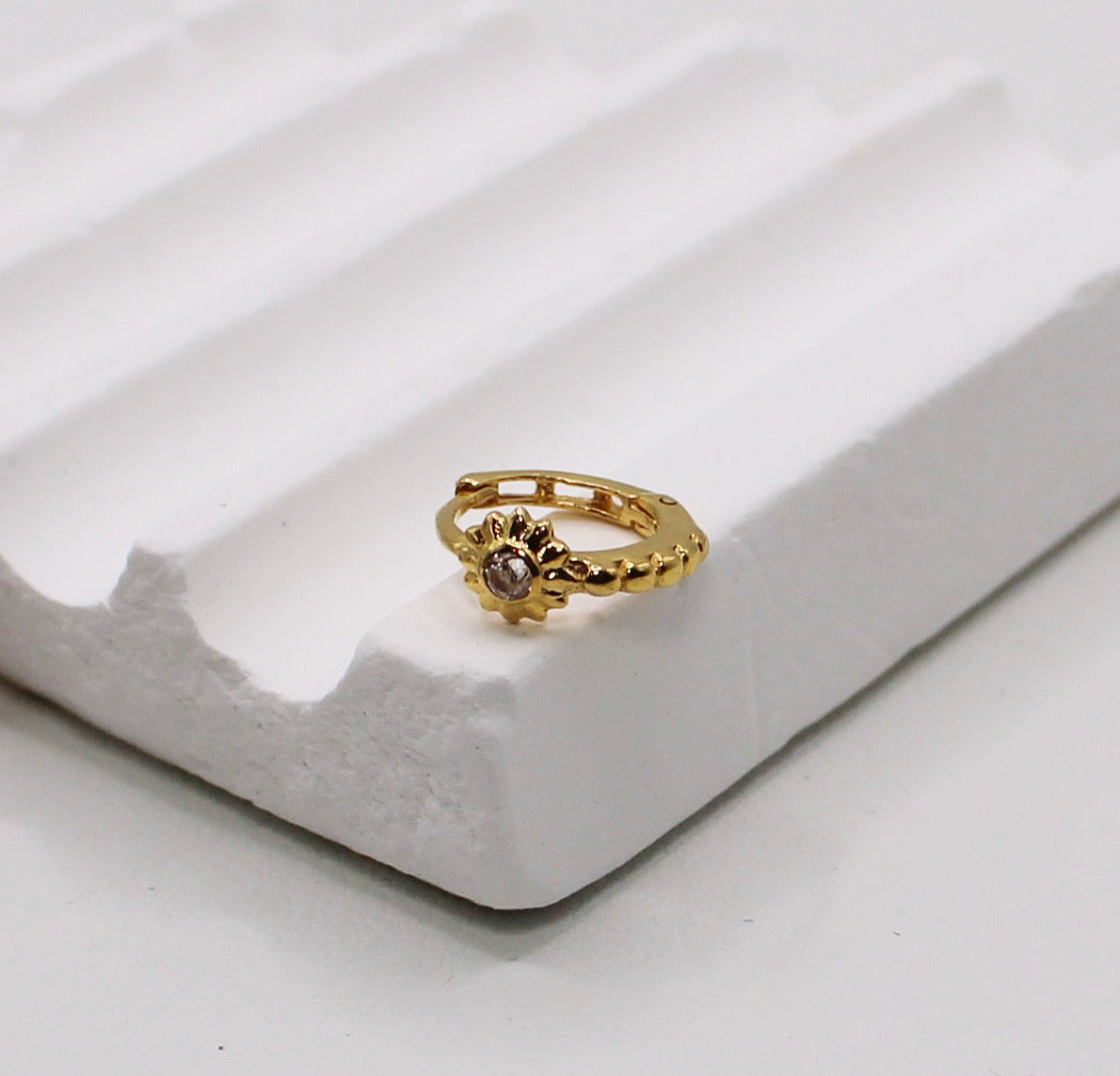 6.8mm CZ Florette Hoop