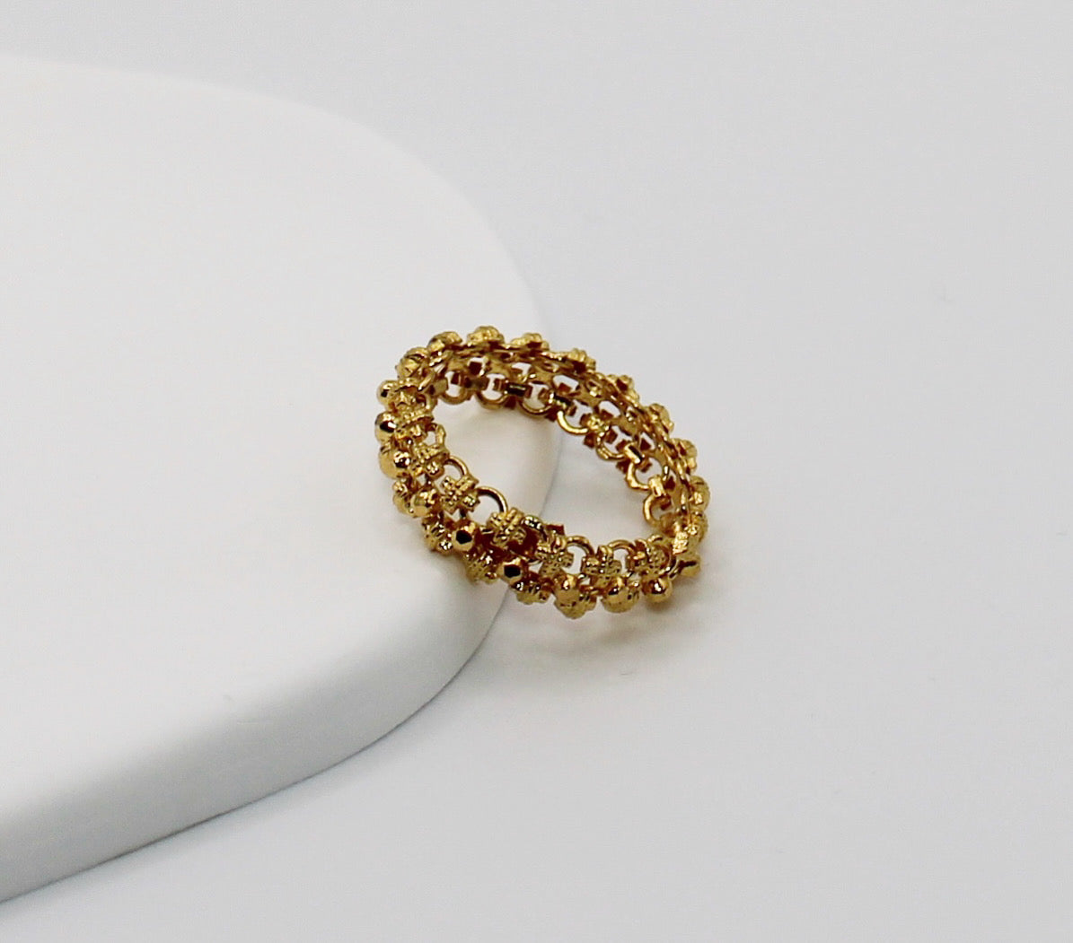 Bendy 22carat Ring