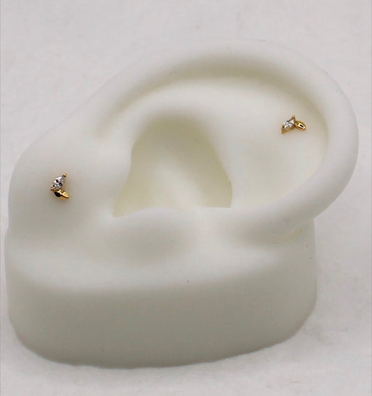 Tiny Tulip Stud