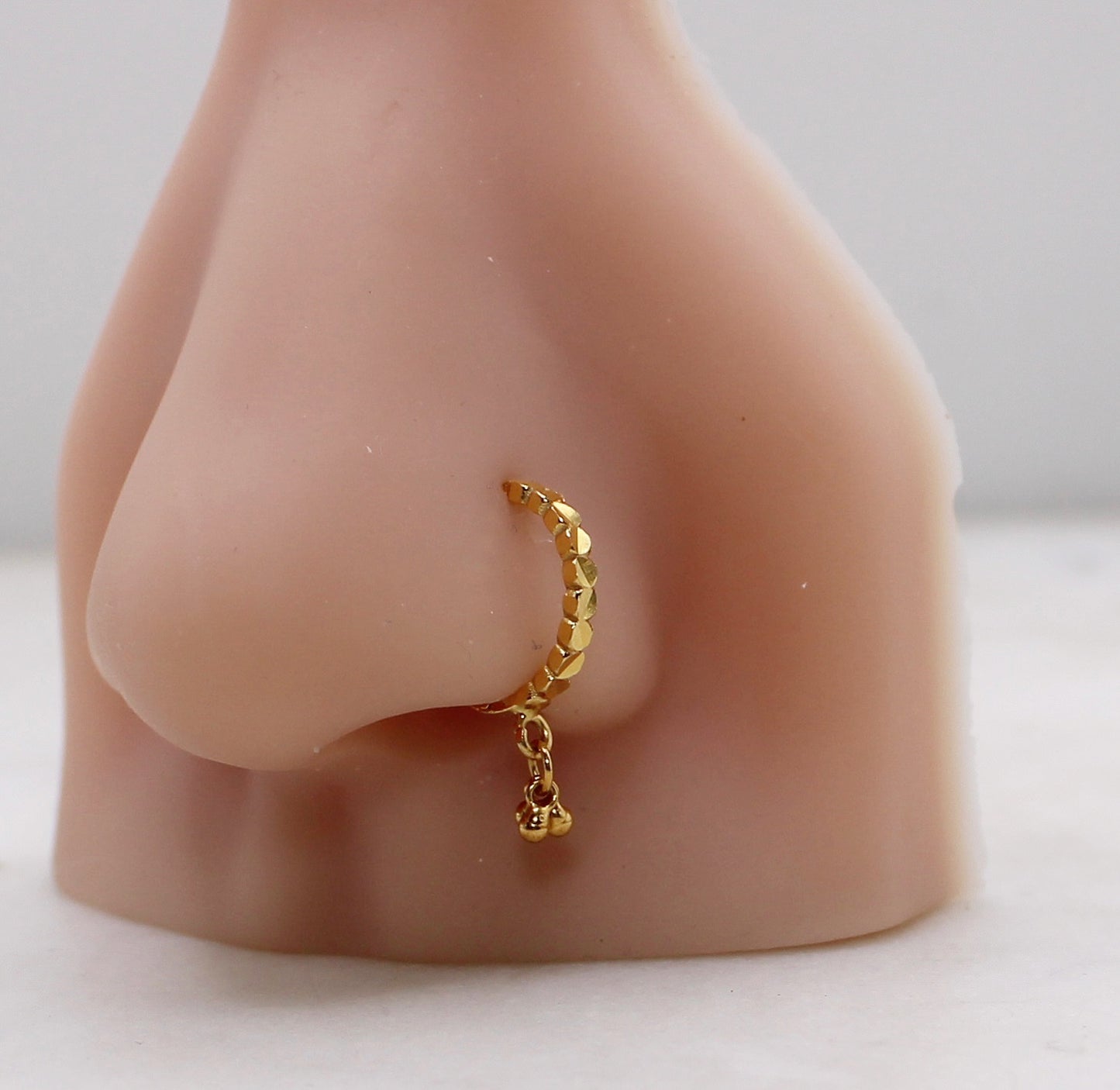 9mm Dainty Dangly Hoop