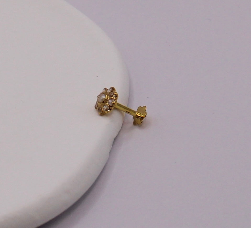 Pearl Stud | Single Piece