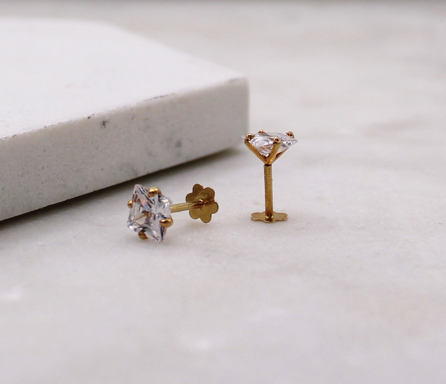5mm Square Stud