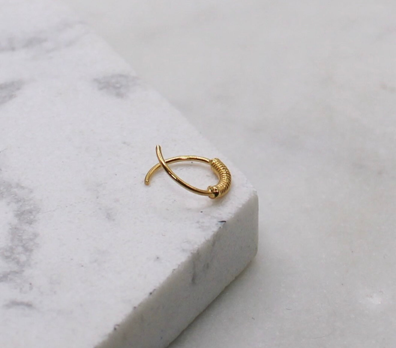Spiral Nose Ring
