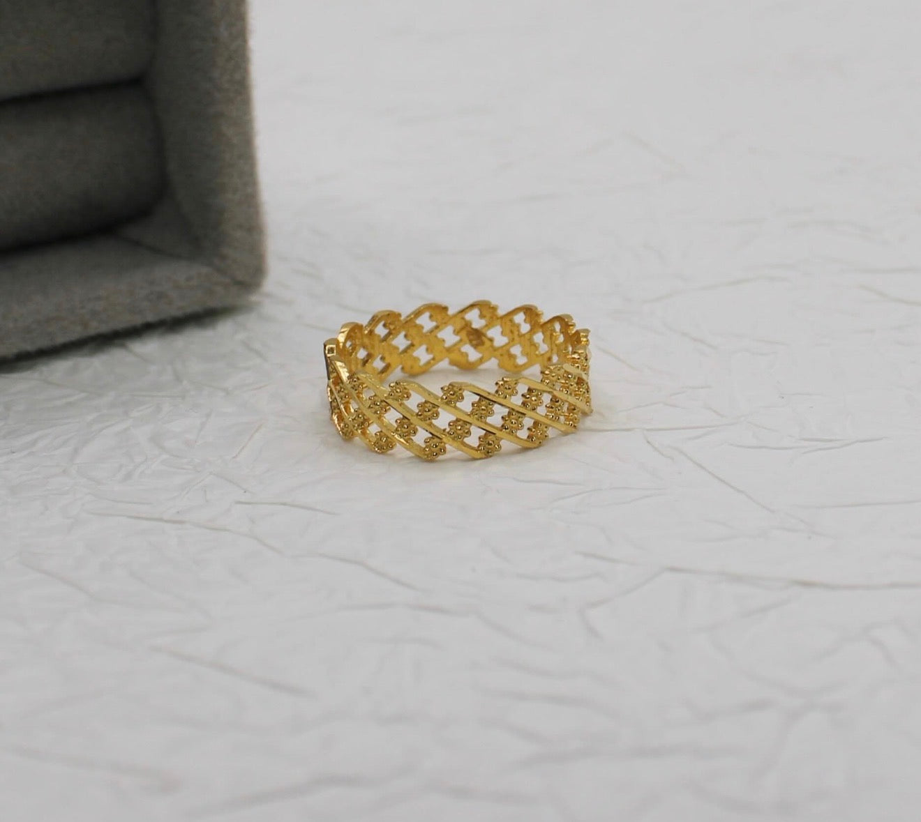 Weave Band Ring | Size O