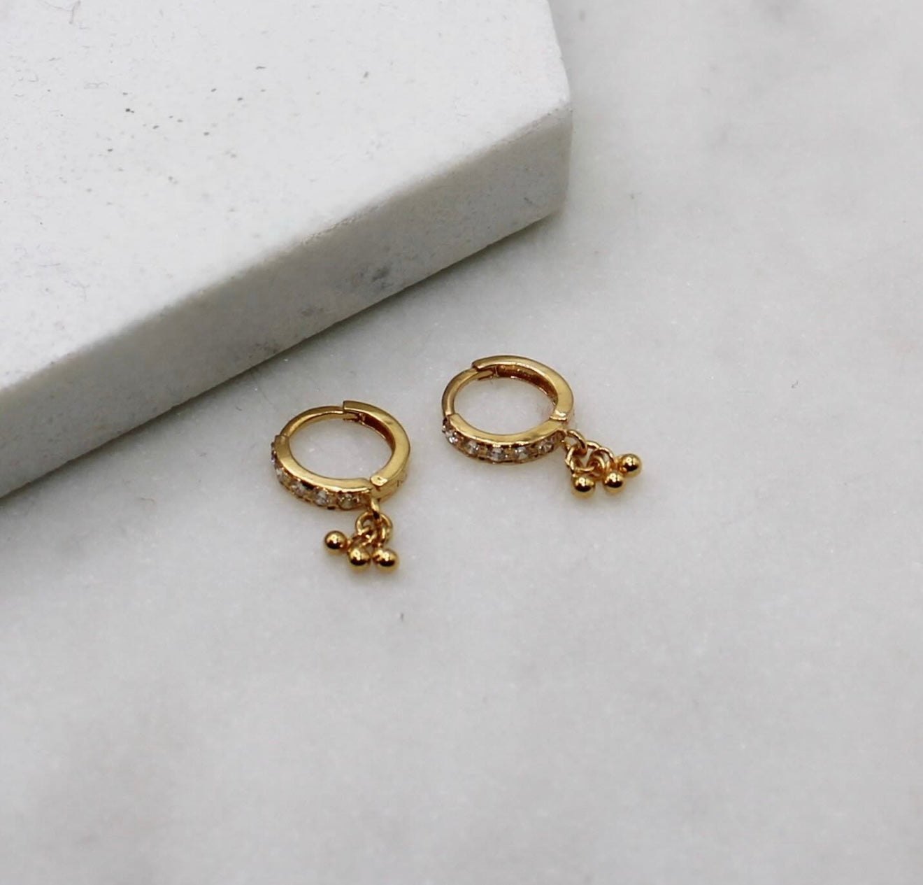 6.3mm Dangly Huggies