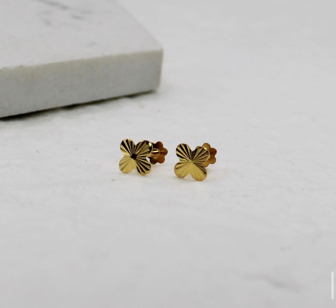 Four Leaf Studs | Pair