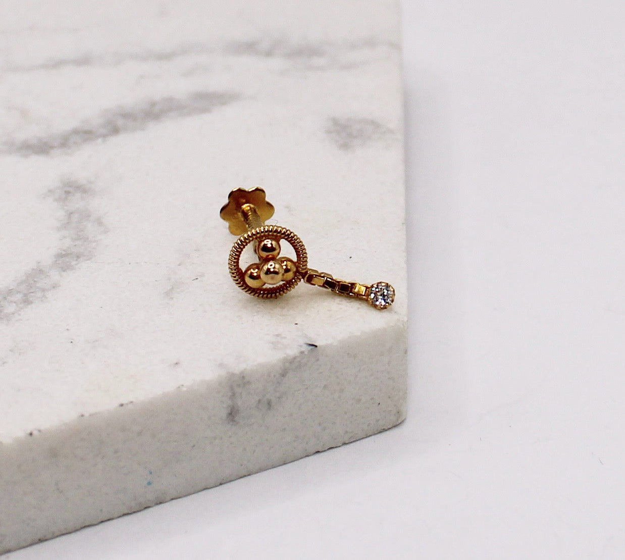 Round Chain Stud