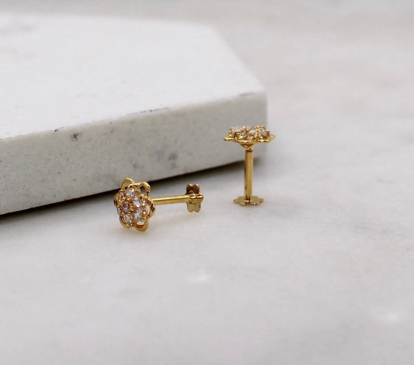 Flowery Studs