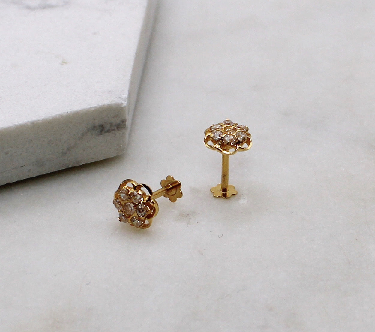 Floral Studs