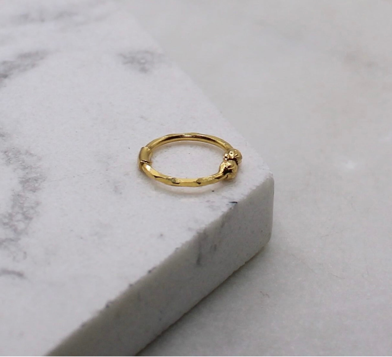 2 Bead Hoop (9mm)