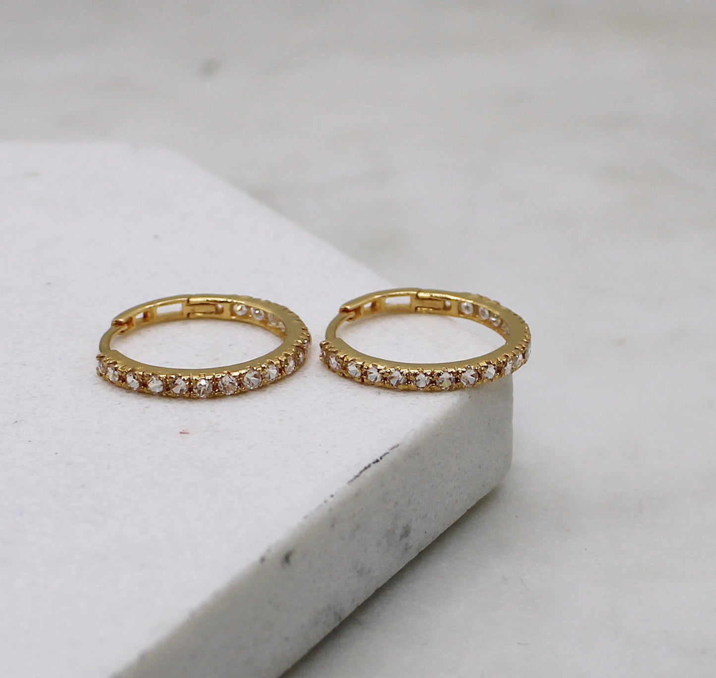 Sparkly Hoops