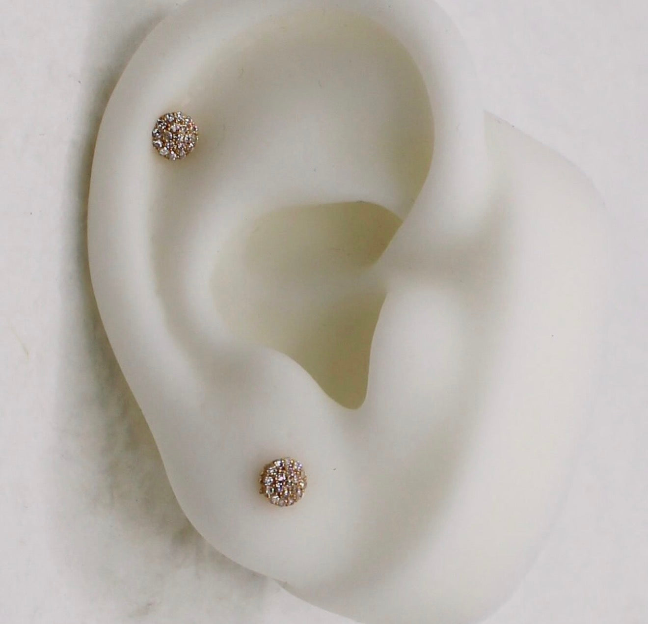 Sparkle Round Studs