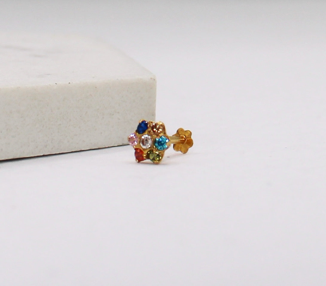 Multicoloured Stud