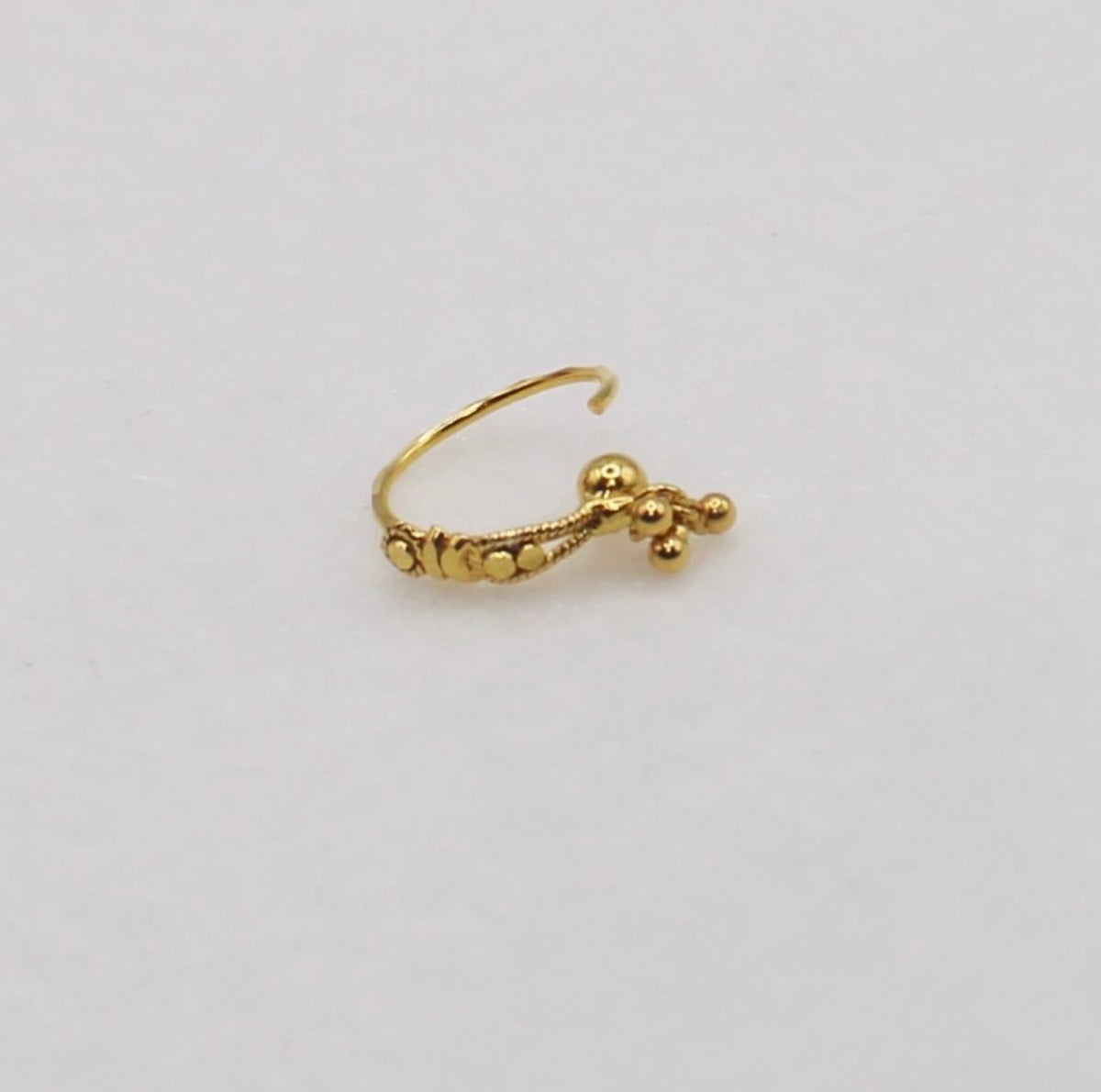 Detailed 3-ball Hoop | 9mm