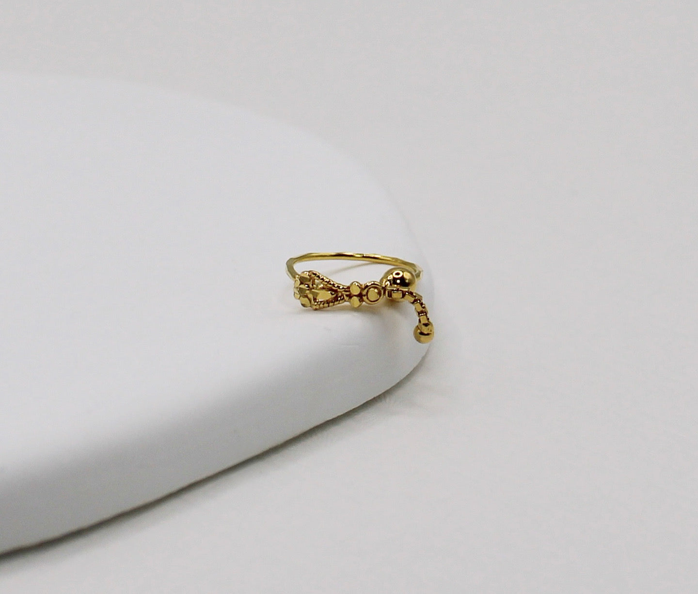 Dainty Chain Hoop