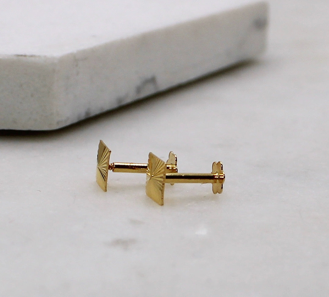 Flat Square Studs