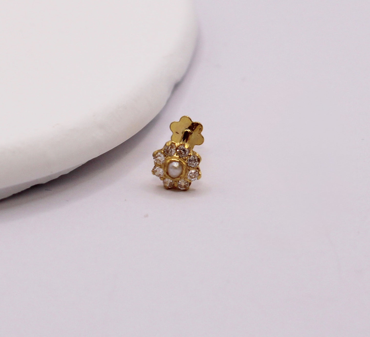 Pearl Stud | Single Piece