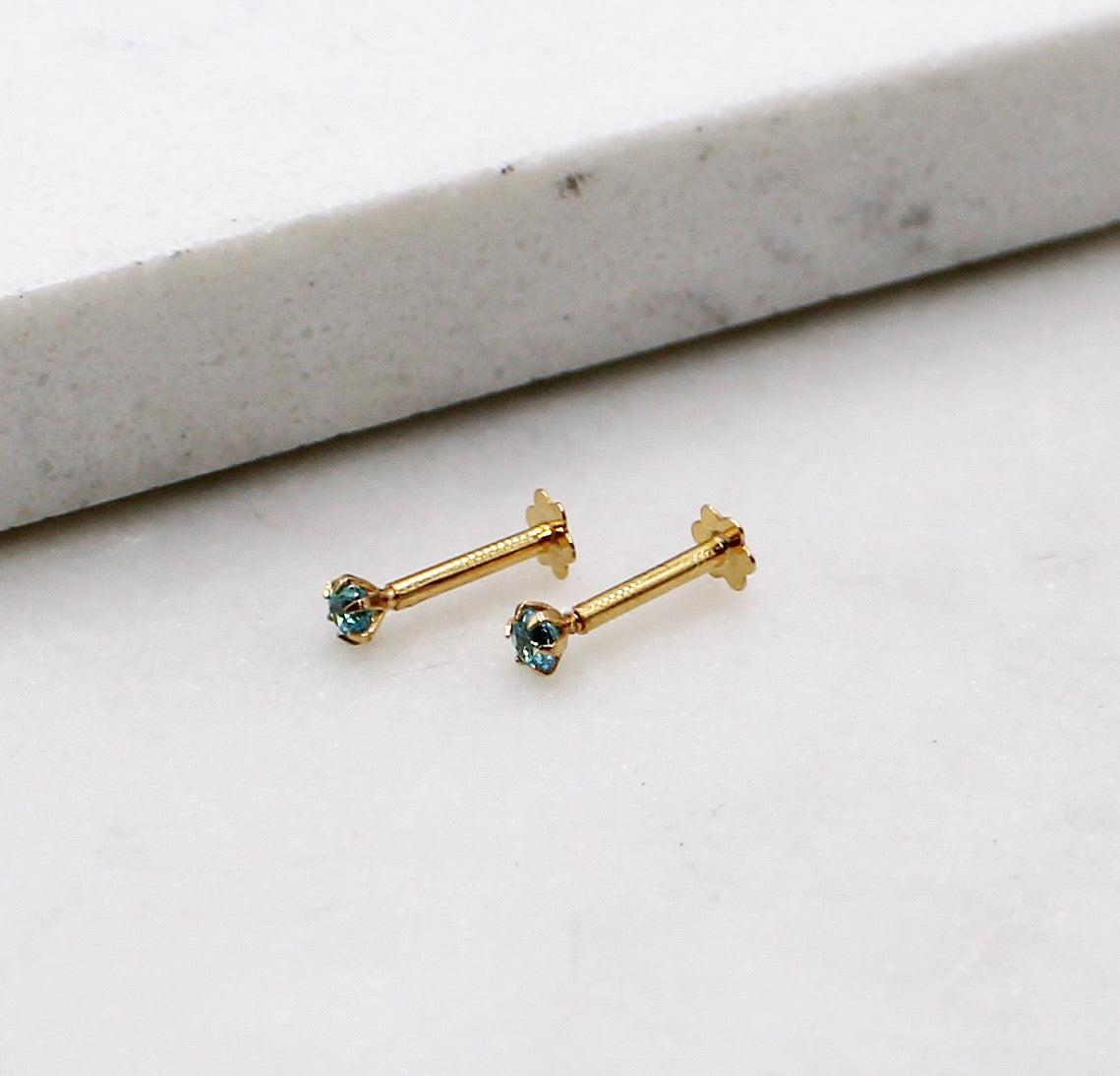 Blue Studs