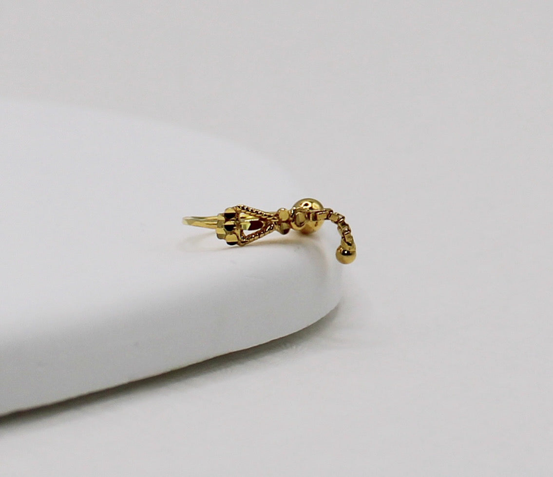 Dainty Chain Hoop