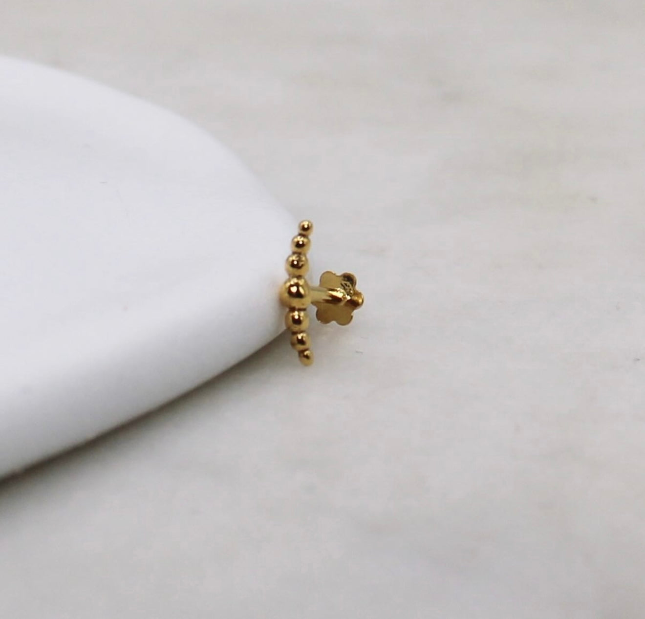 9mm Croissant Stud