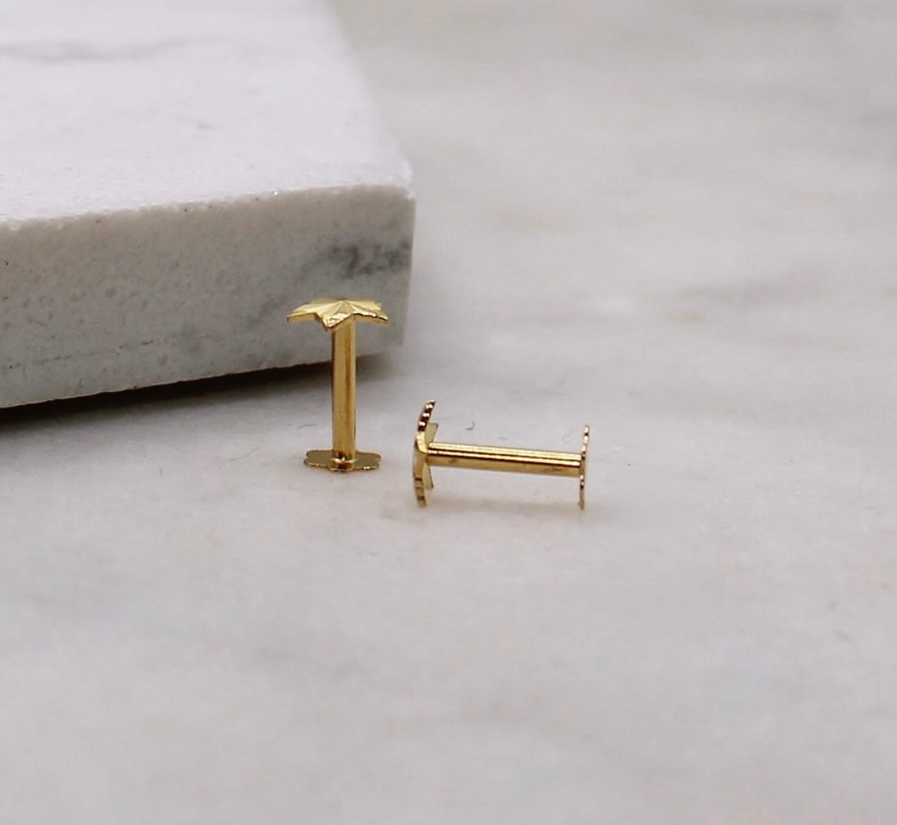 Detailed Star Studs