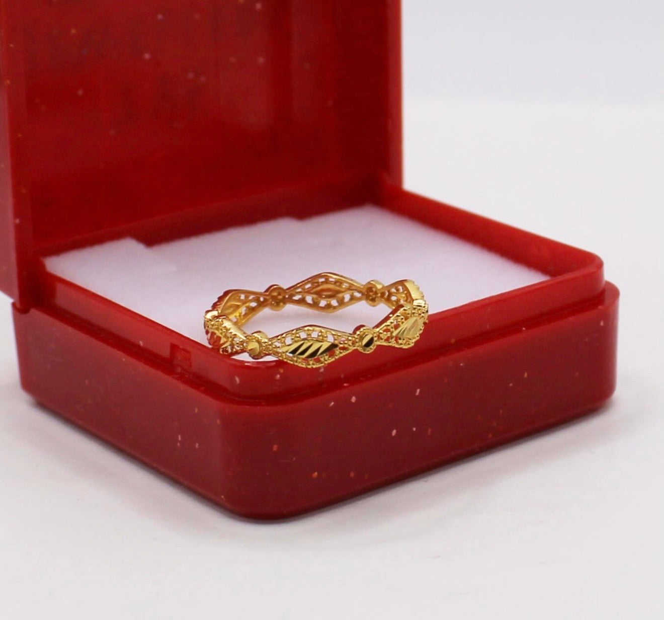 Dainty Wavy Ring | size L
