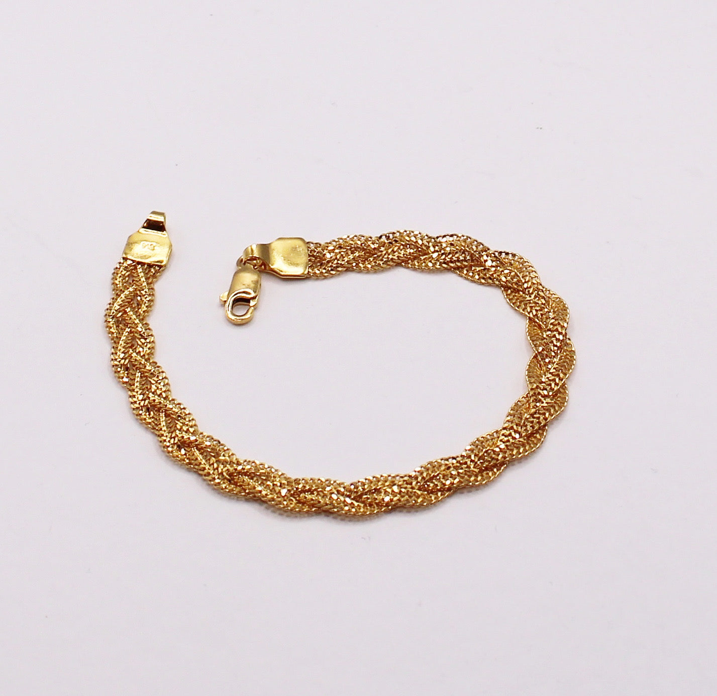 Flat Plaited Bracelet