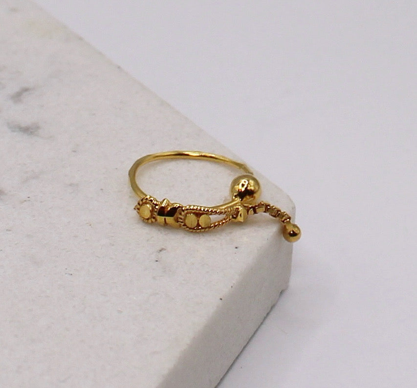 Chain Drop Hoop