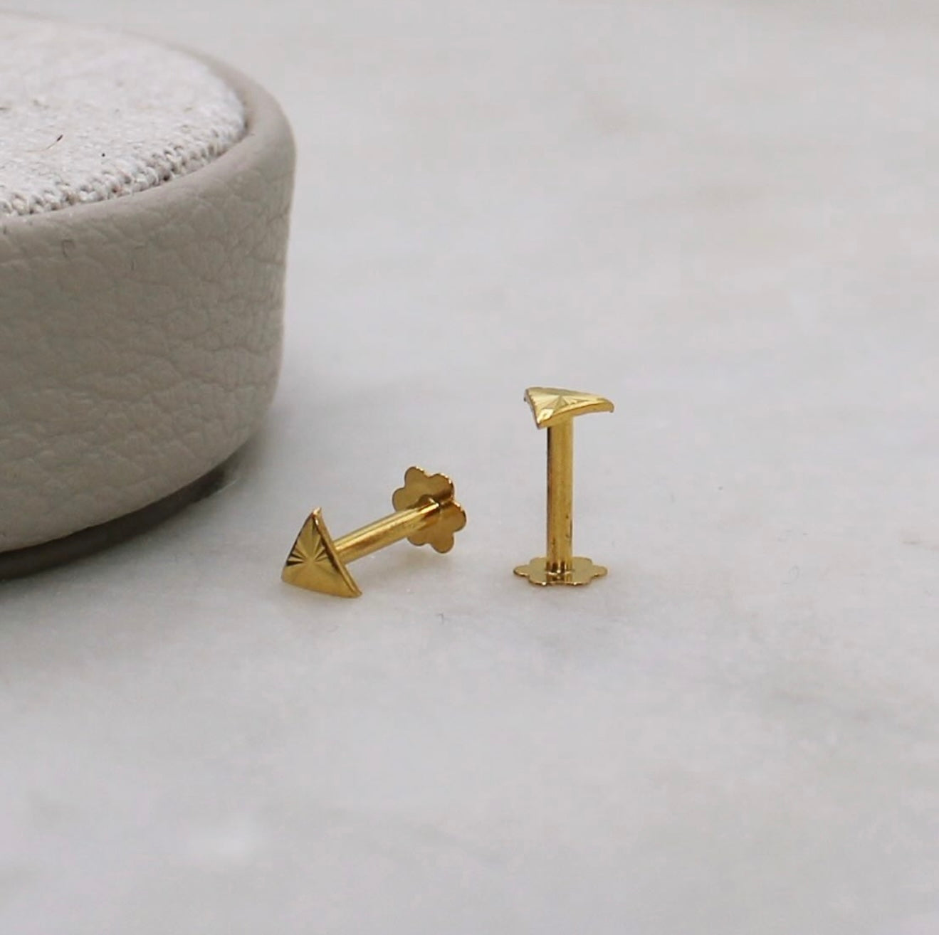 Detailed Triangle Studs