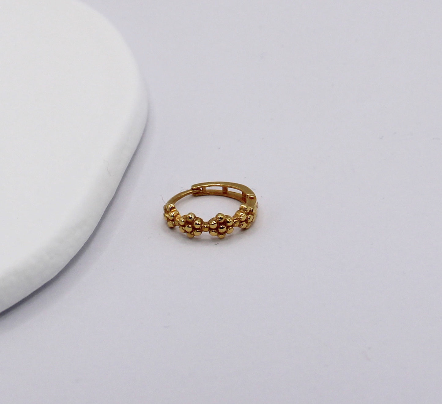 Four-flower Hoop | 9mm
