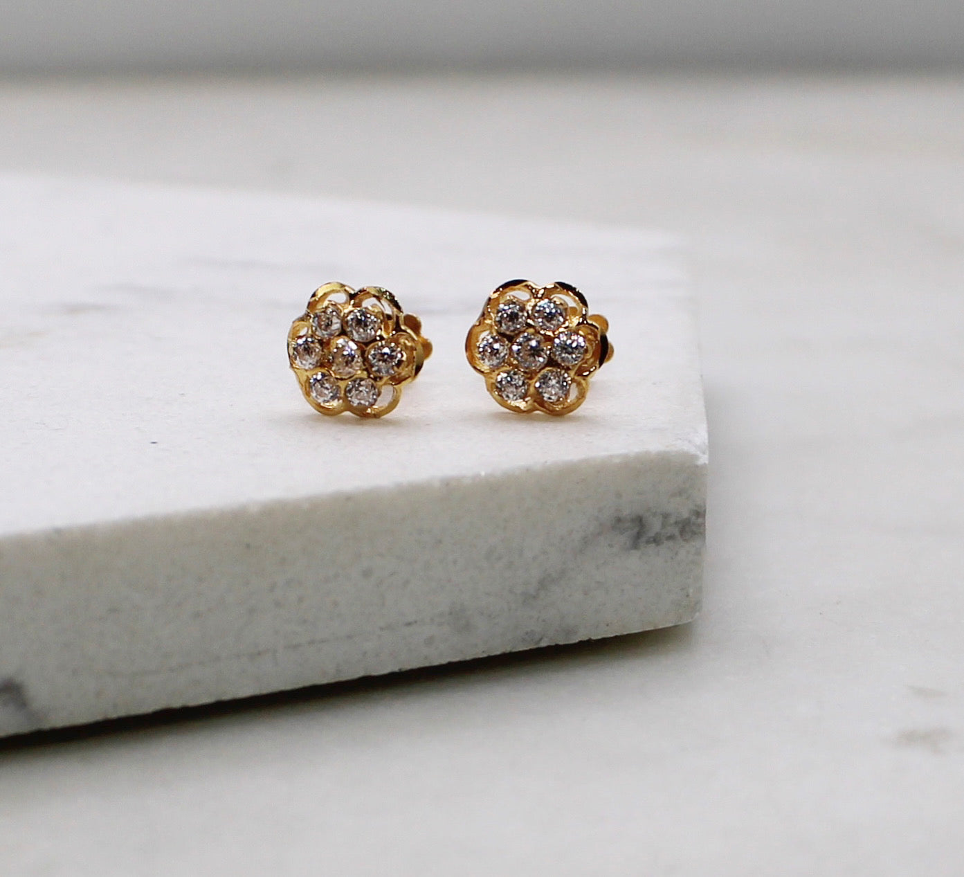 Floral Studs