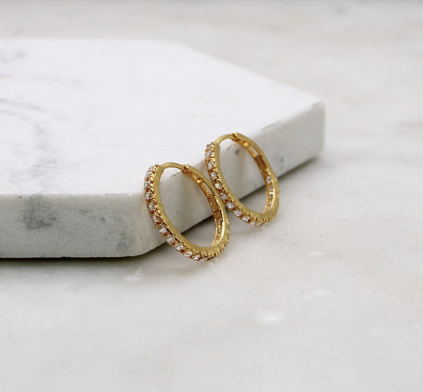 Sparkly Hoops