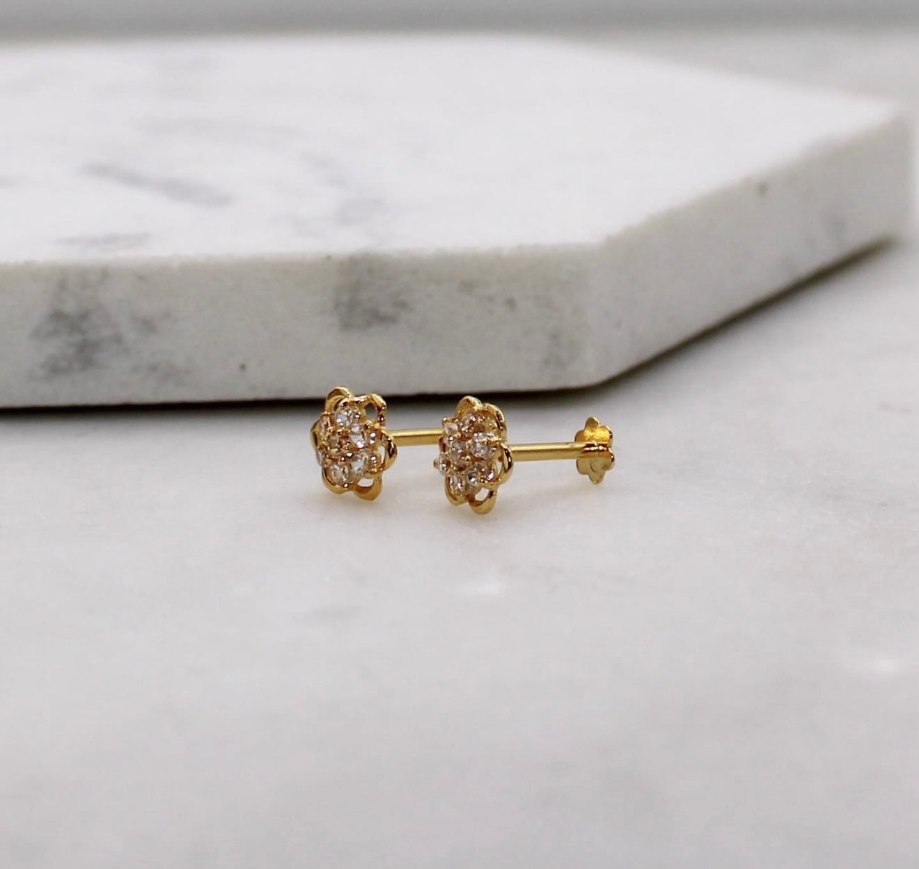 Flowery Studs