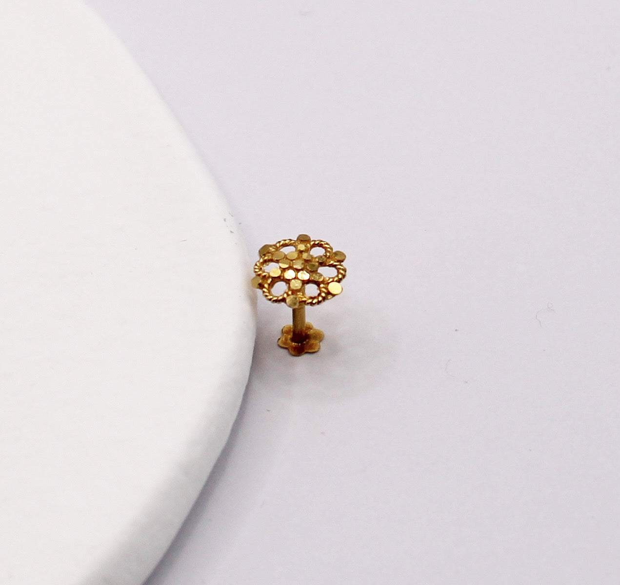 Floral Stud | 14carat