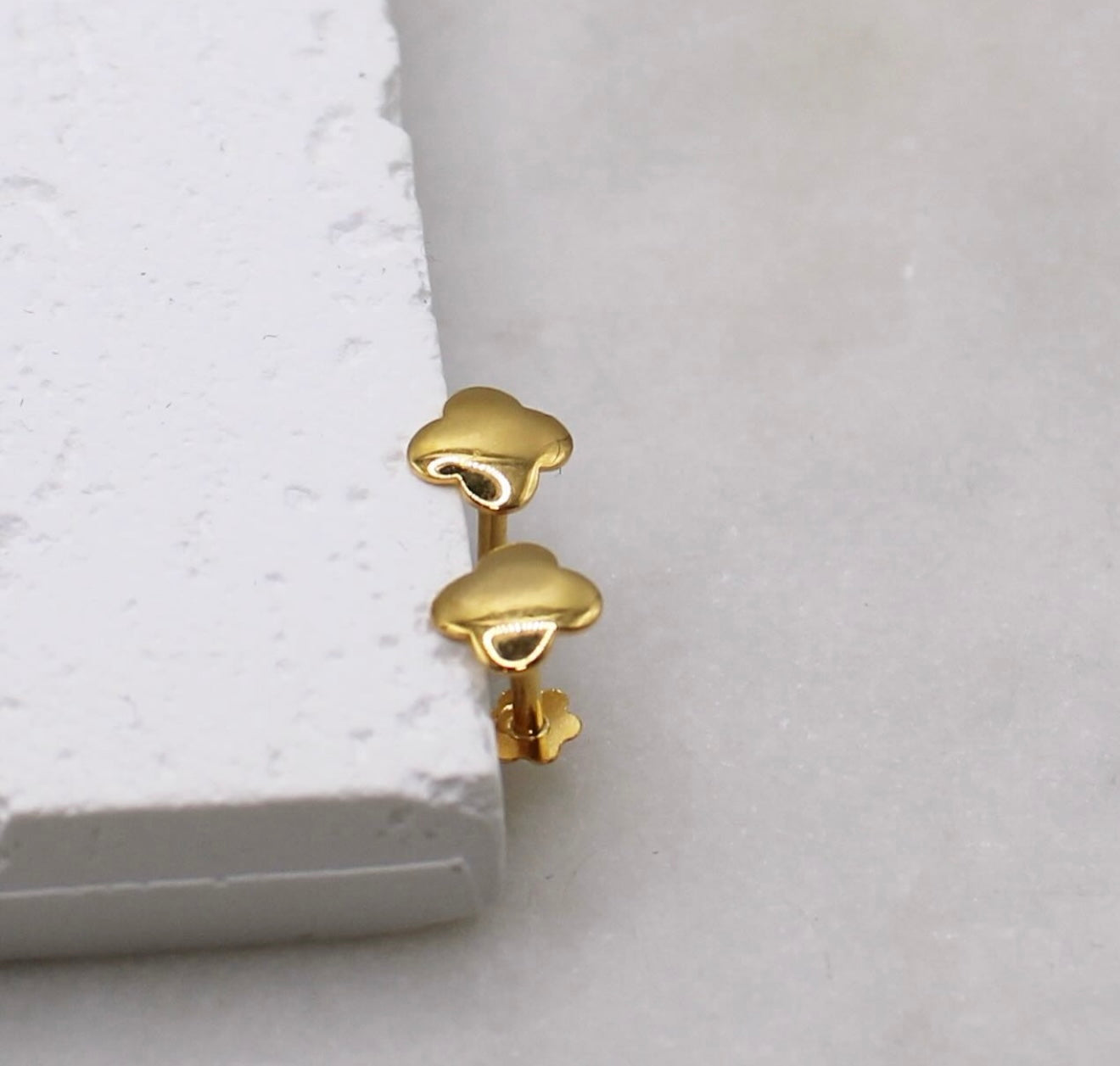 Plain Clover Studs