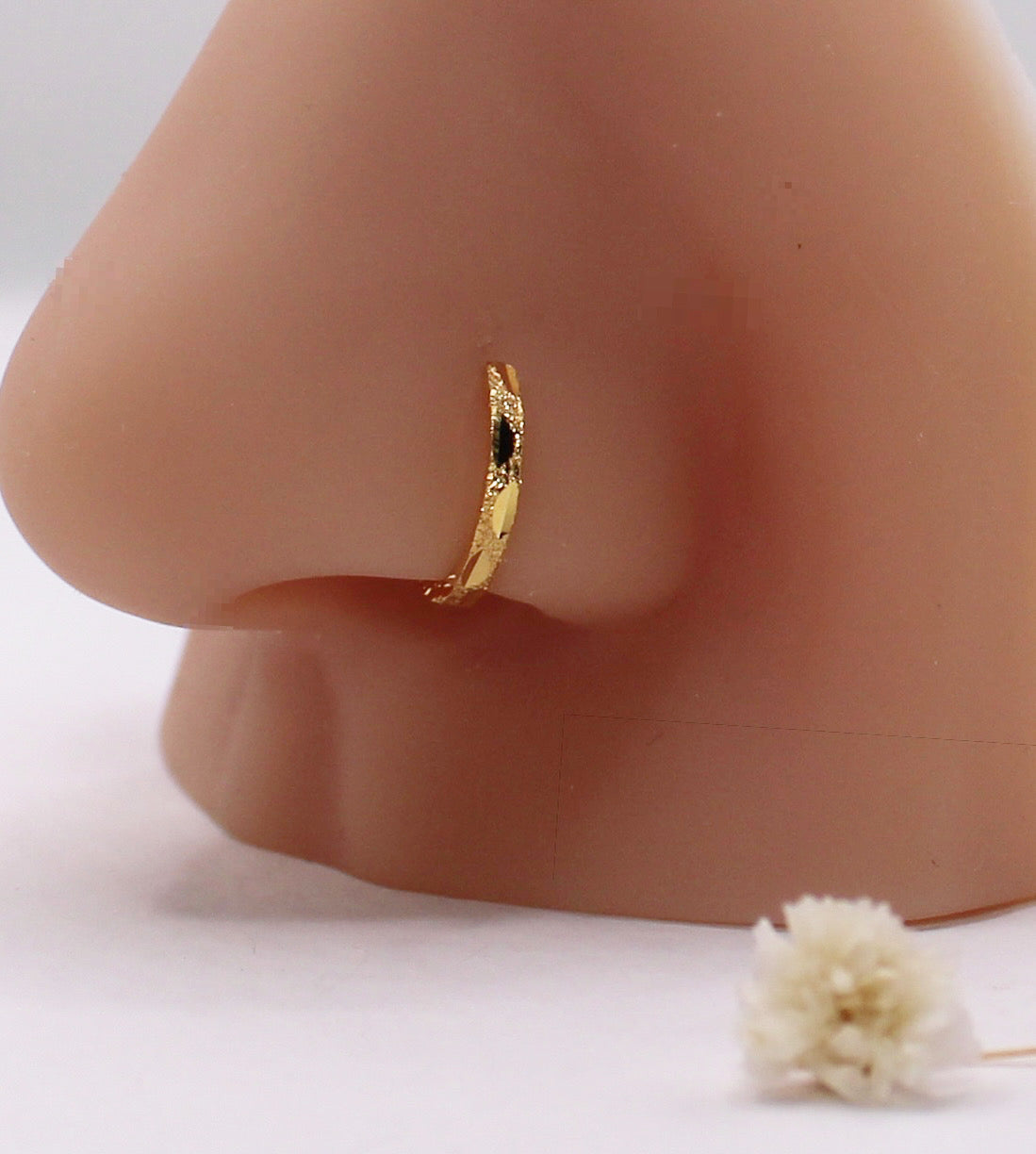 Thin Clip On Hoop (8.5mm)