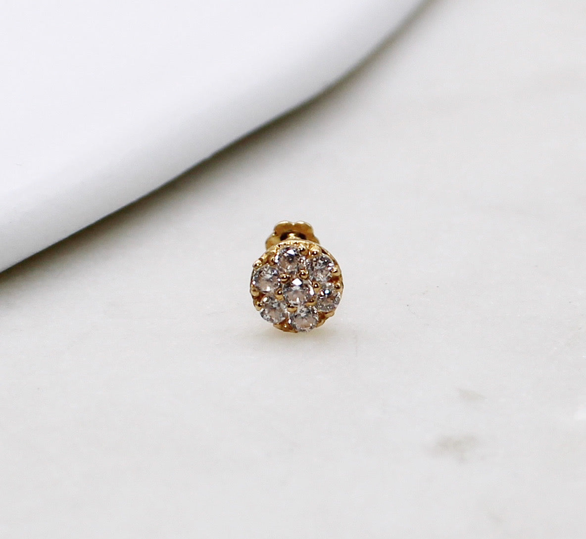 Solid 22carat Stud