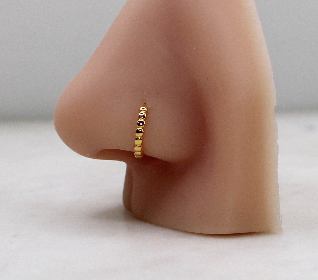 8mm Round Detail Hoop