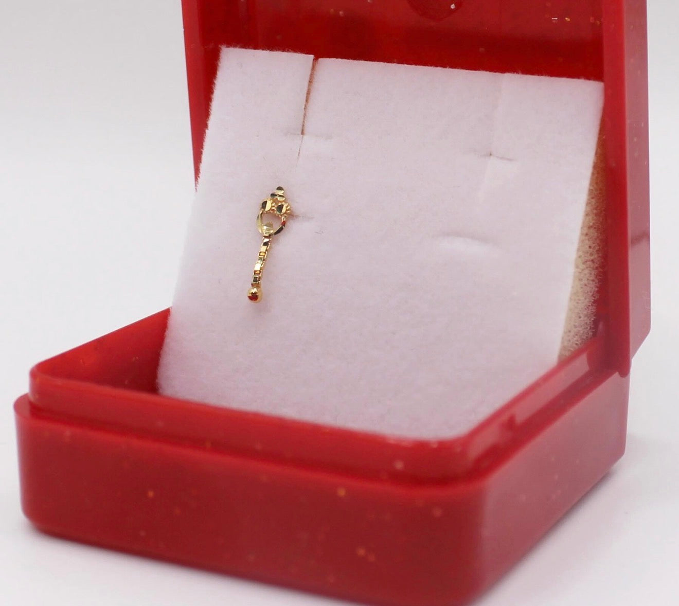 Dainty Chain Stud | 14carat