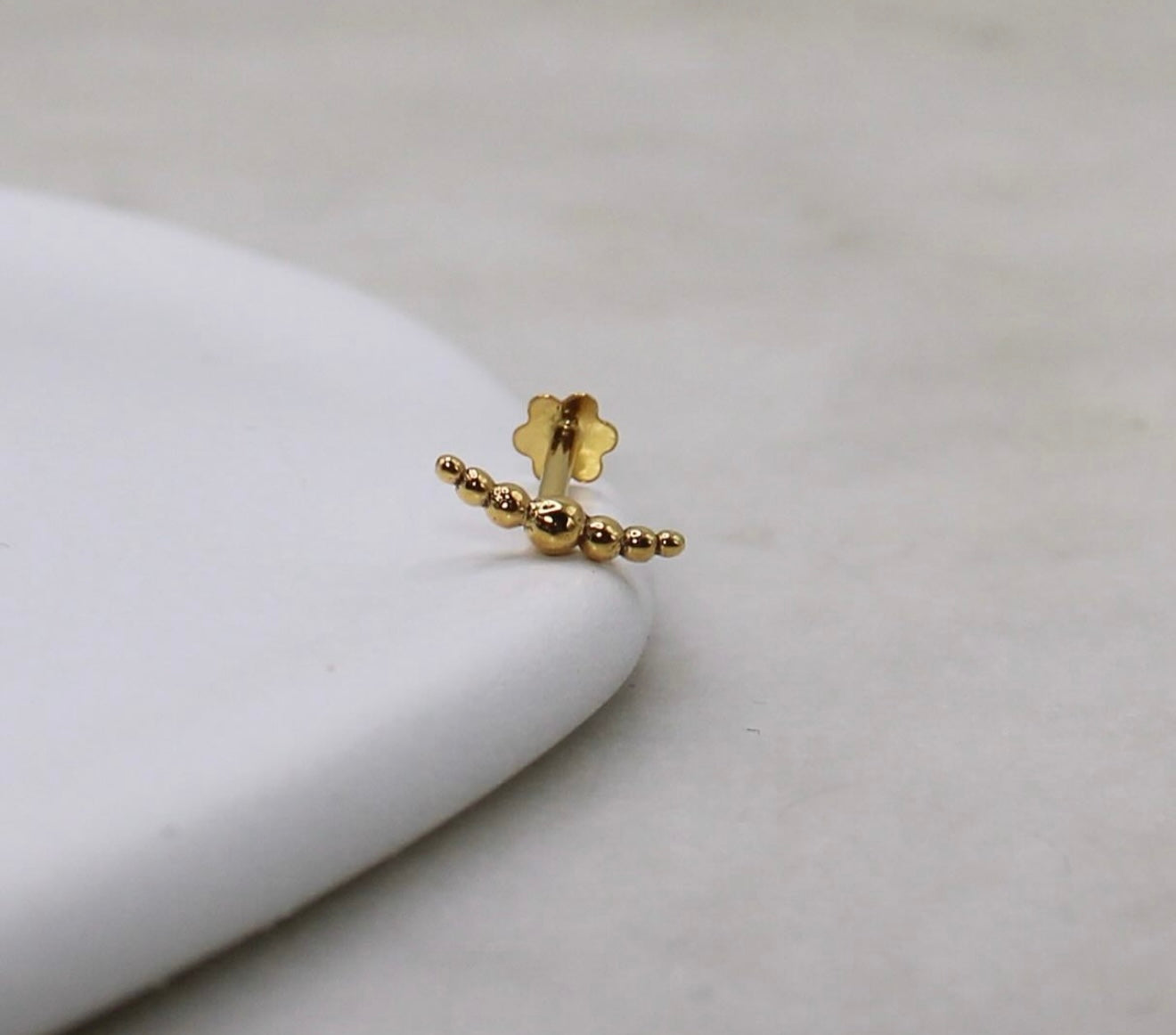 9mm Croissant Stud