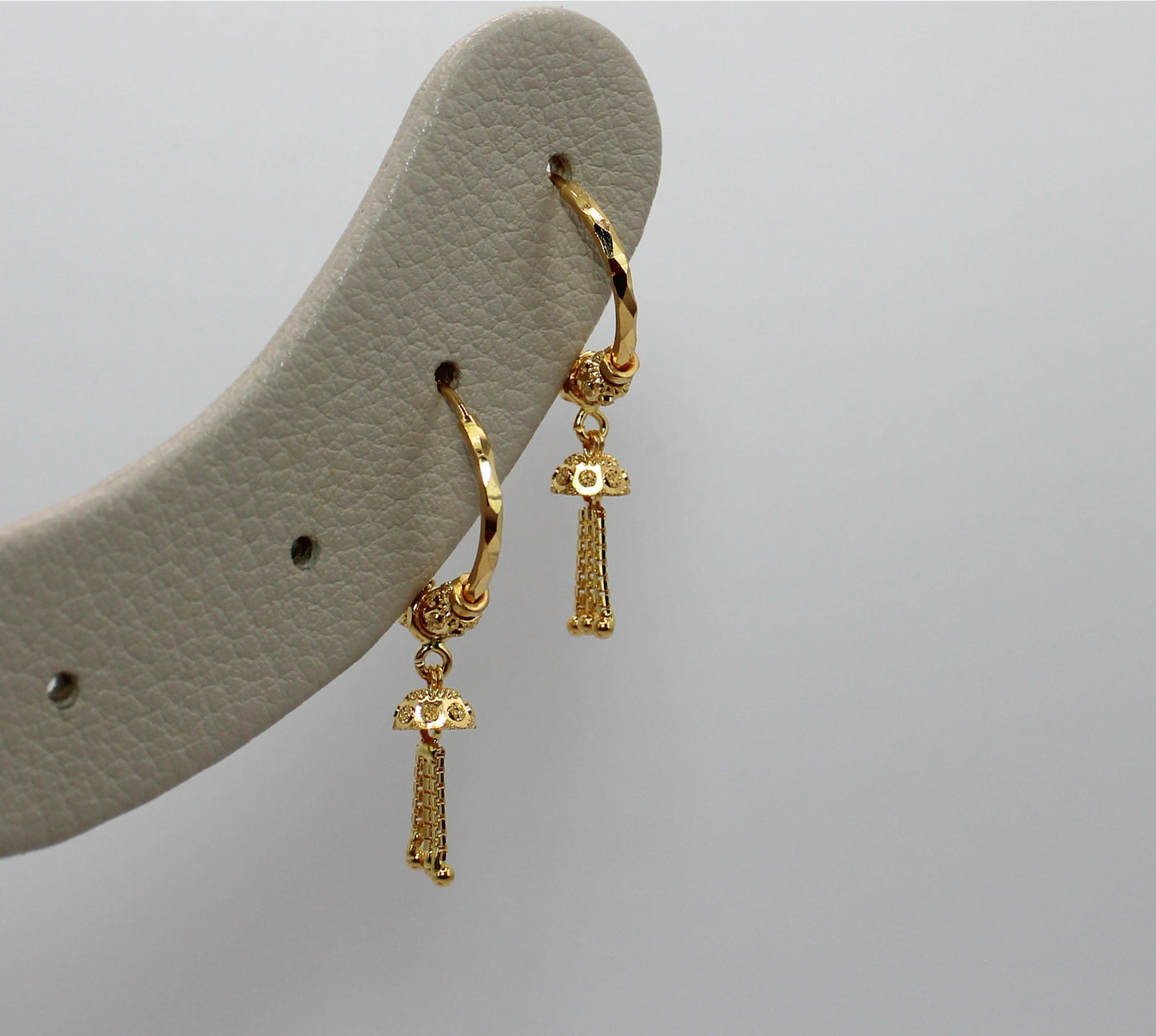 22carat Drop Hoops