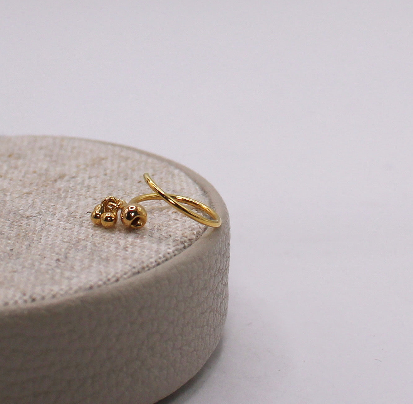 Plain Traditional Dangly Hoop