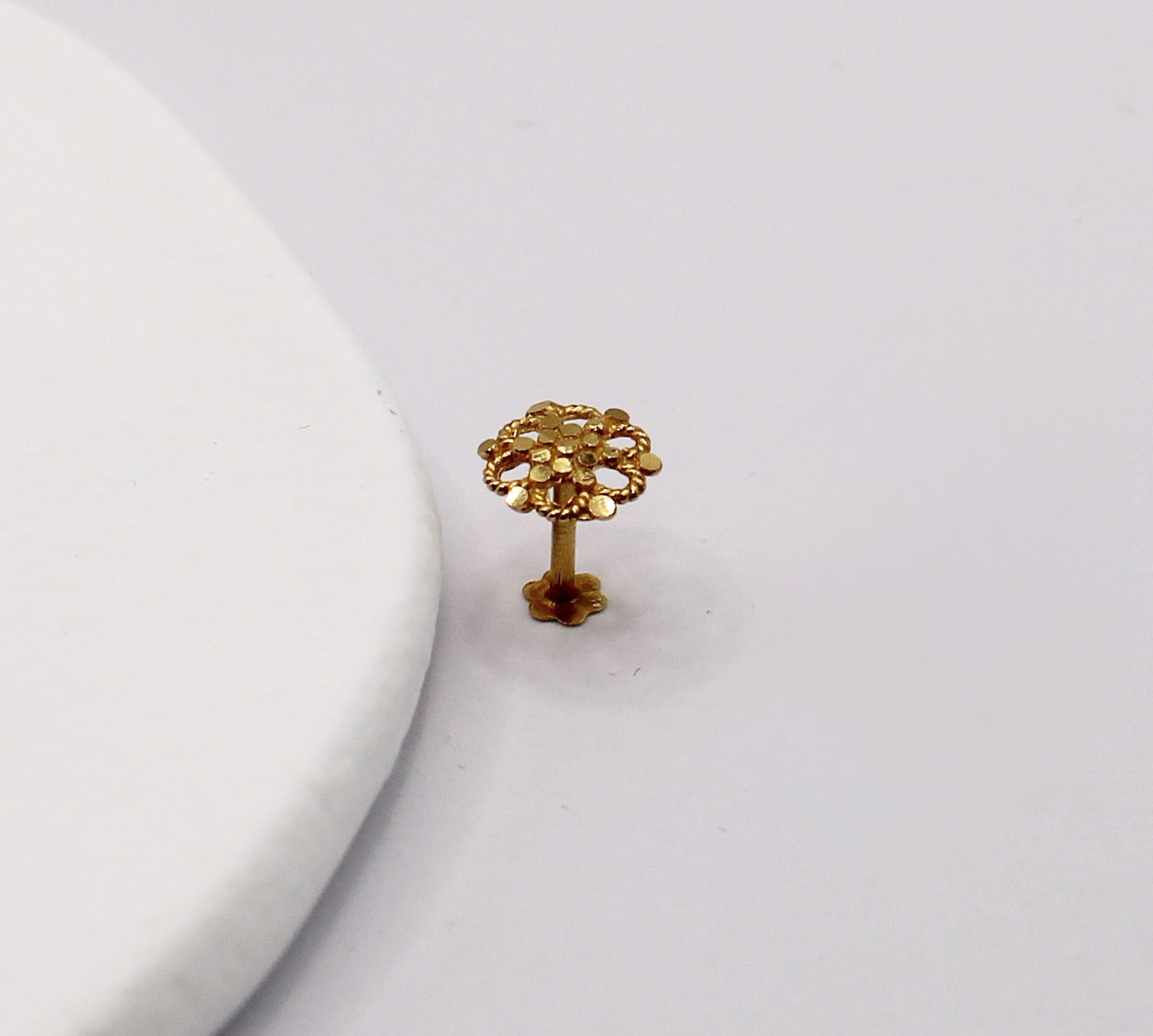 Floral Stud | 14carat