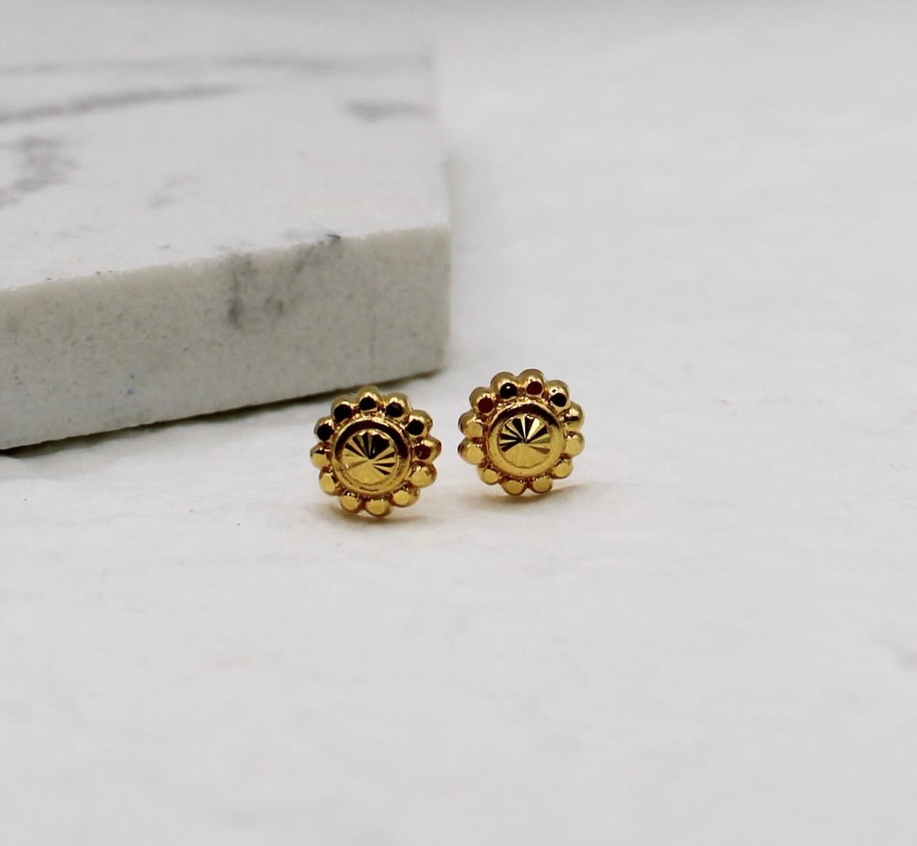 Golden Hollow Studs