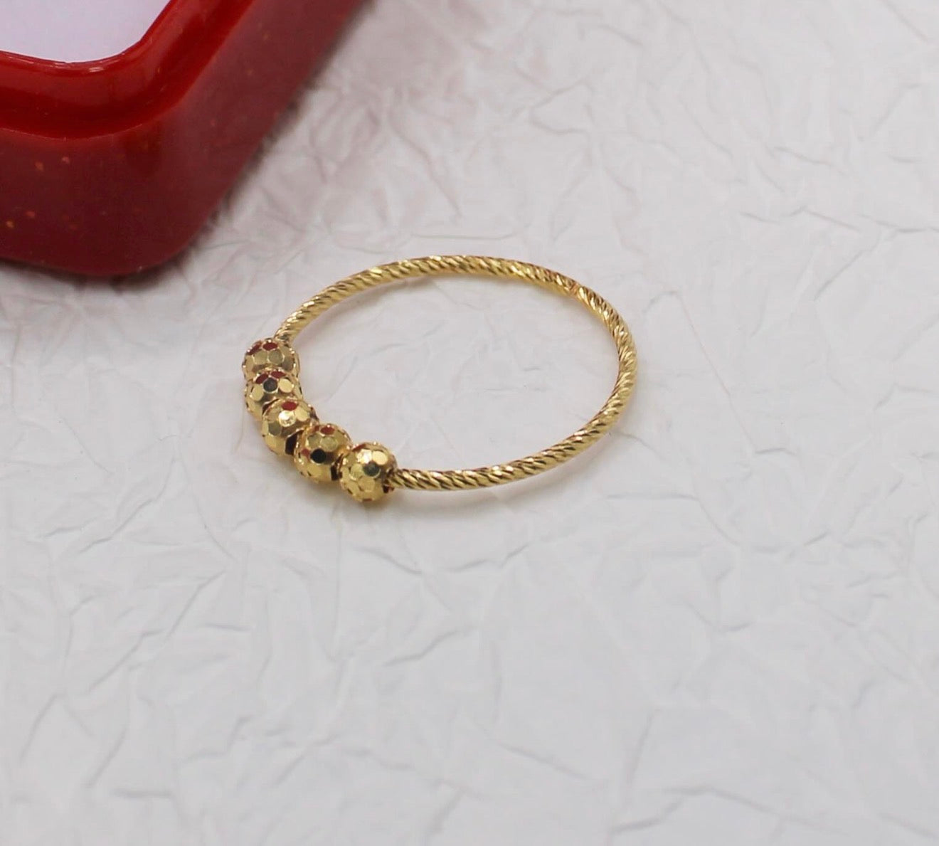 Dainty Ball Ring | Size L