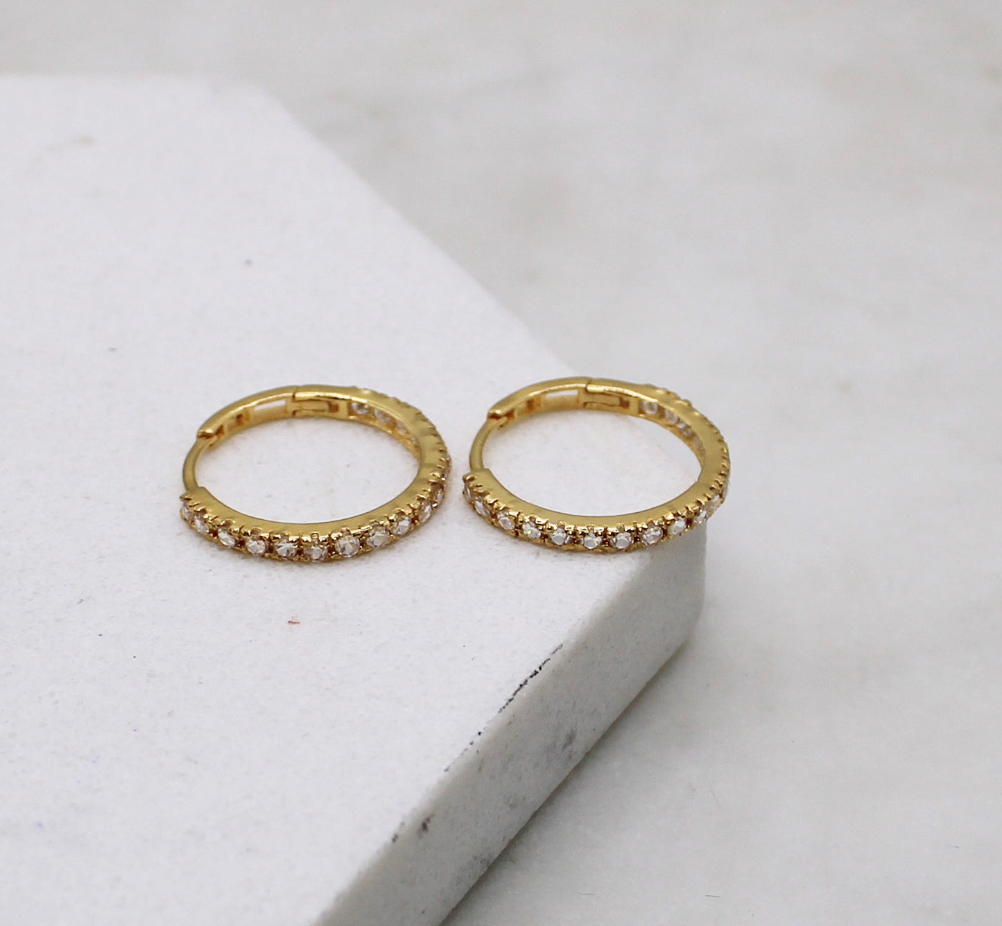 Sparkly Hoops